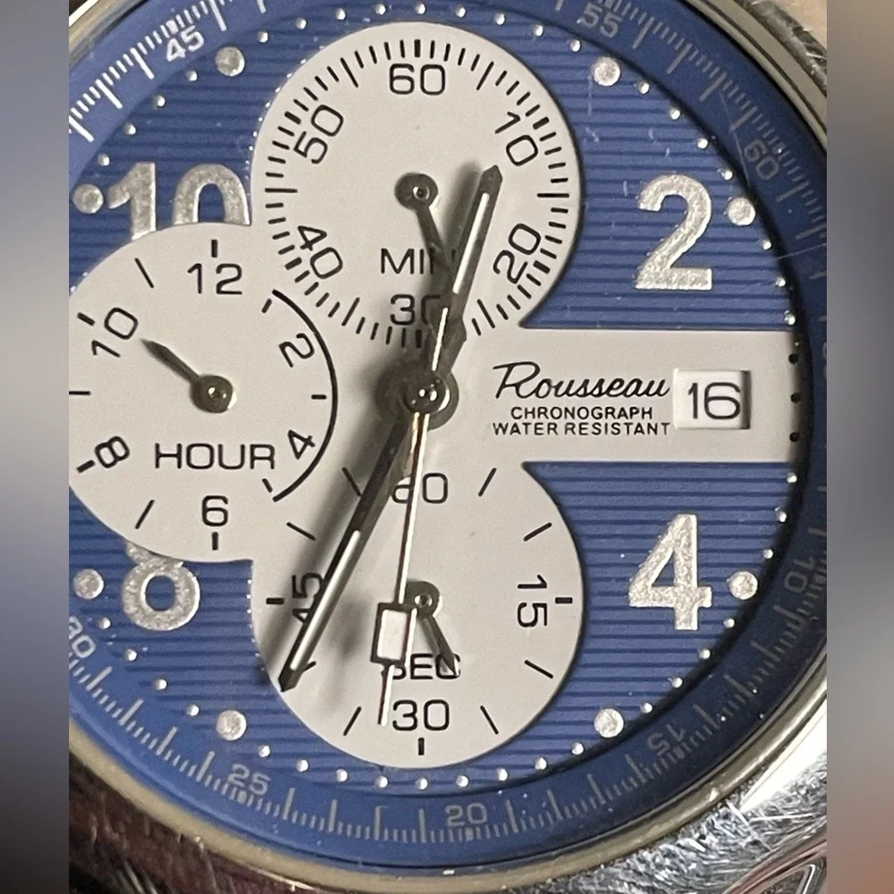 Rousseau chronograph stylish
